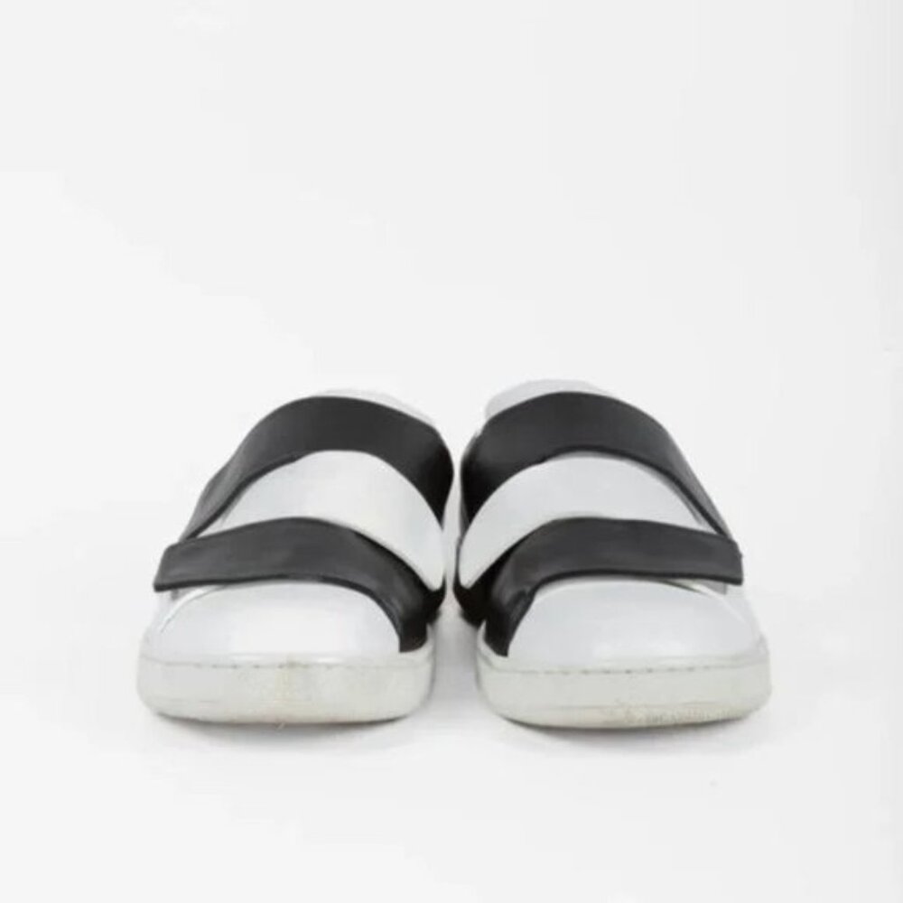 Acne Studios Black and White Triple Lo Yin Yang Sneakers - Picture 2 of 9